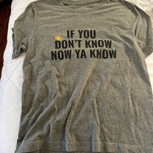 BIGGIE Gray Graphic T-Shirt